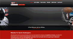 Desktop Screenshot of phphandicapper.com